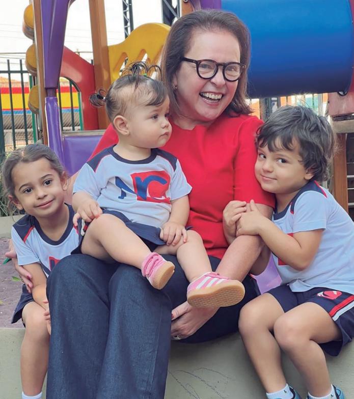Heloísa Melo Monteiro de Barros celebra o Dia das Mães