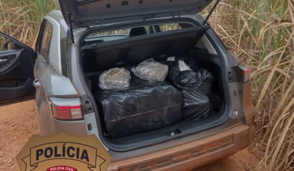 Polícia Rodoviária encontra 60kg de maconha e suspeitos são identificados pela Polícia Civil (Foto: O Diário de Barretos)