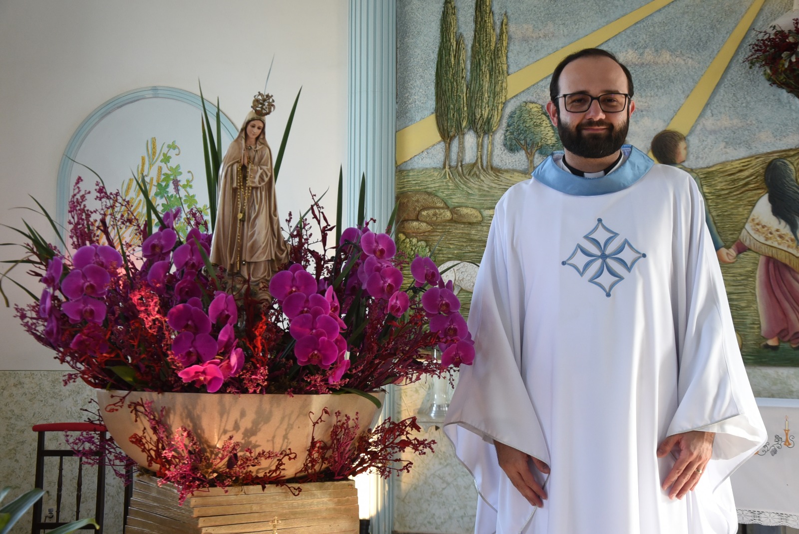 Procissão e missa marcam Dia de Nossa Senhora de Fátima