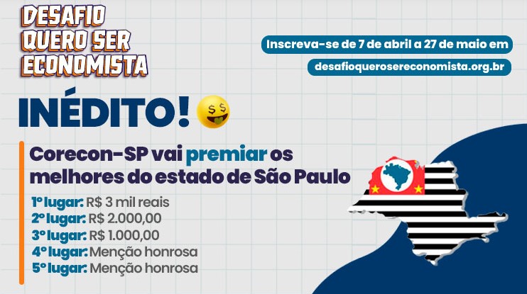 Alunos da região podem participar de desafio nacional de economia