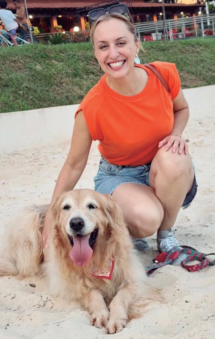 A jornalista Glaucia Chiarelli comemora aniversário hoje