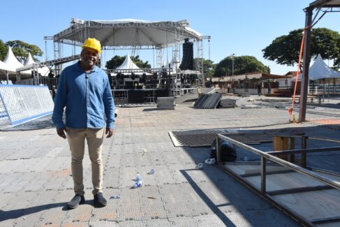 Recinto recebe últimos preparativos para o Revelando SP