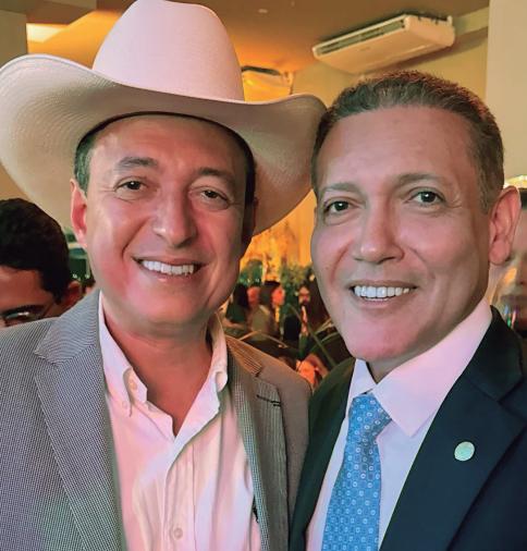 Cuiabano Lima prestigiou a posse do presidente do Tribunal Superior Eleitoral