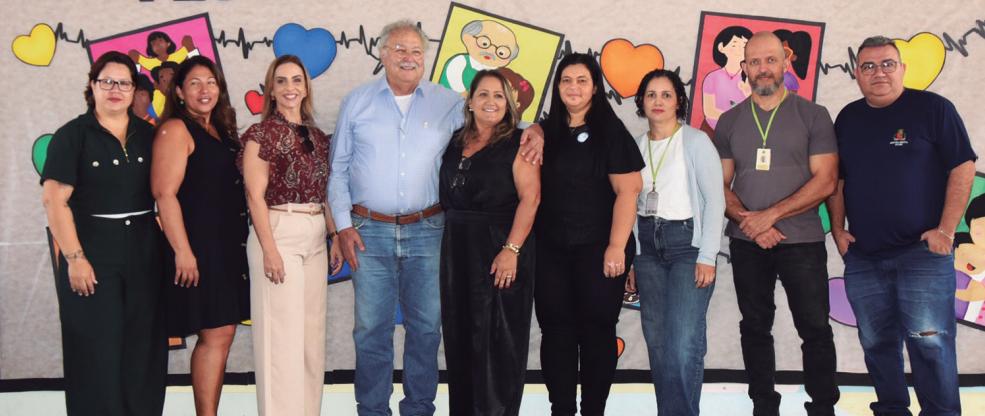 O vice-prefeito de Barretos, Mussa Calil Neto acompanhou a mobilização da Festa da Família