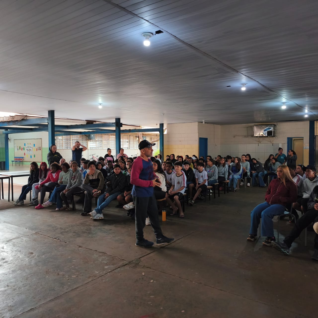 Palestra leva orientação para estudantes do Barretos 2