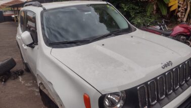 PM detém suspeitos e recupera carro furtado e encontra arma de fogo (Foto: O Diário de Barretos)