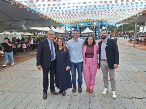 A abertura do Revelando SP de Barretos contou com a presença do secretário em exercício da Secretaria Estadual de Cultura, Economia e Indústria Criativa, Marcelo Assis.