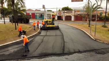Prefeitura inicia nova etapa de recape asfáltico em Barretos