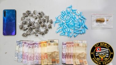 PM surpreende infratores na prática de tráfico no Luís Spina (Foto: O Diáriio de Barretos)