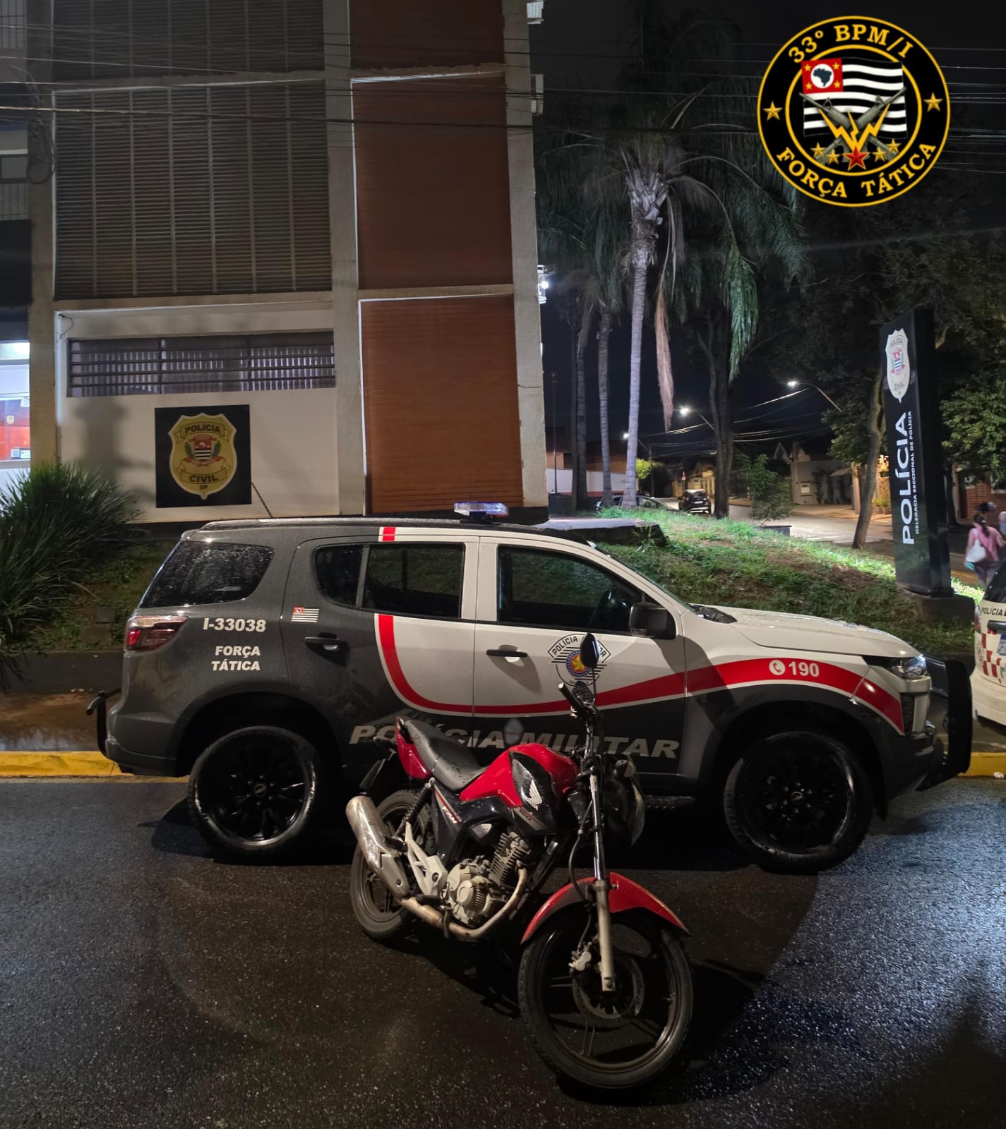 Polícia Militar detém autor por tráfico e adulteração de sinal identificador de veículo