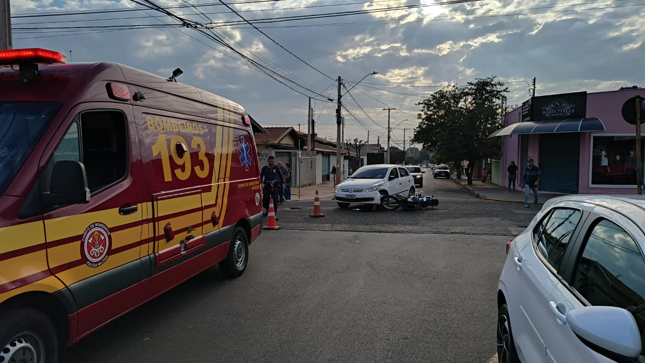 Acidente mobiliza equipes de resgate no bairro Nogueira