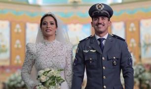 Letícia e Felipe em uma emocionante cerimônia Letícia e Felipe em uma emocionante cerimônia