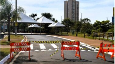 Trânsito tem interdições para evento 
