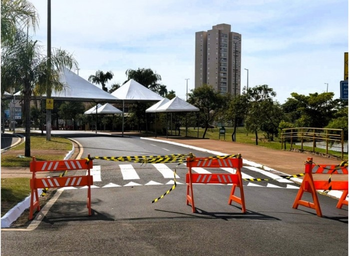 Trânsito tem interdições para evento 