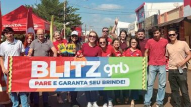 Blitz em parceria com a Honda Caiobá