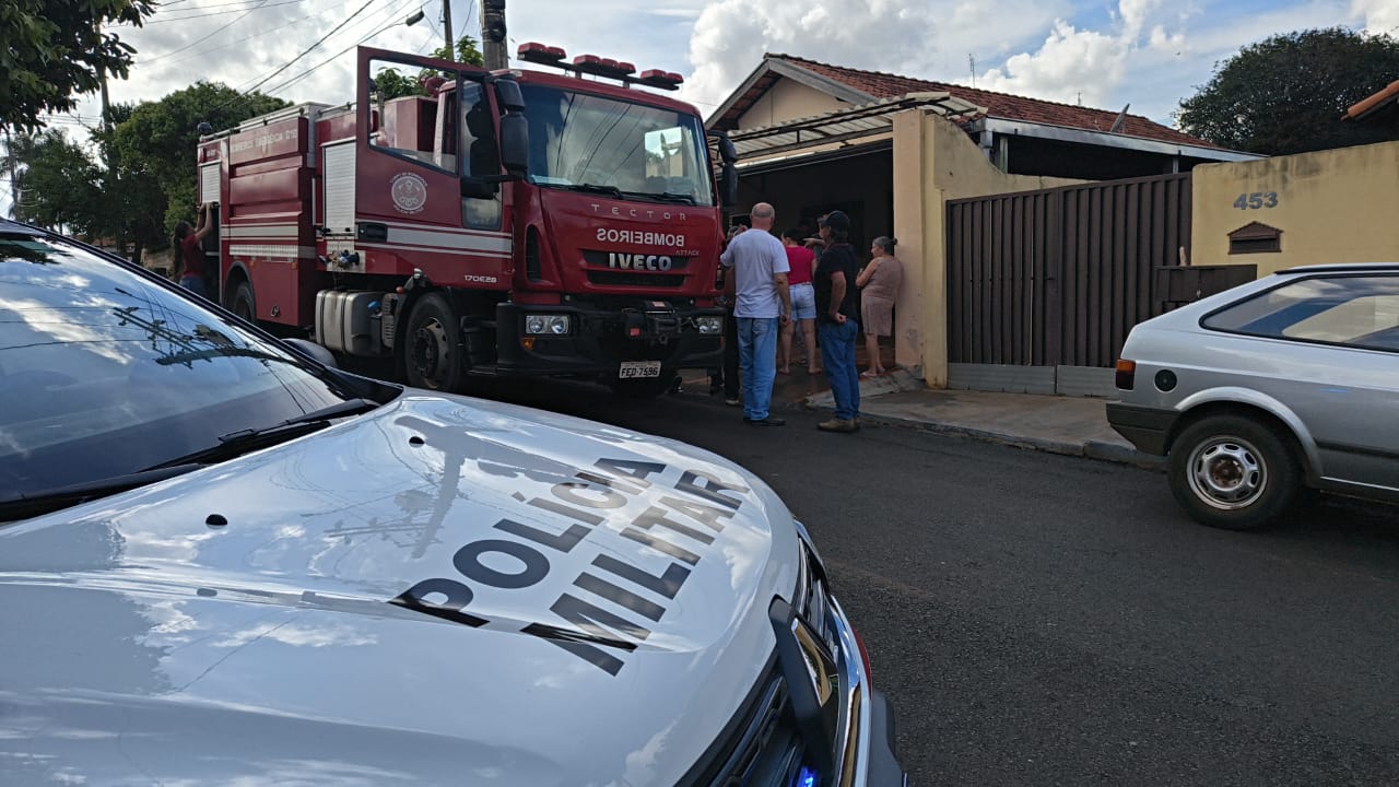 Bombeiros são acionados para ocorrência de vazamento de GLP com explosão