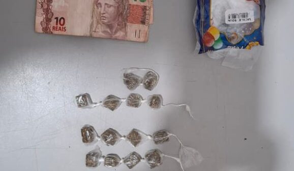 Jovem é detido com drogas no bairro Mutirão III (Foto: O Diário de Barretos)