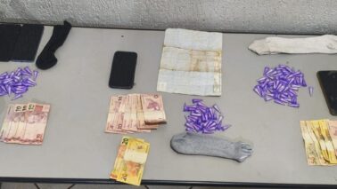 Polícia Militar prende três durante ação de combate ao tráfico (Foto: O Diário de Barretos)
