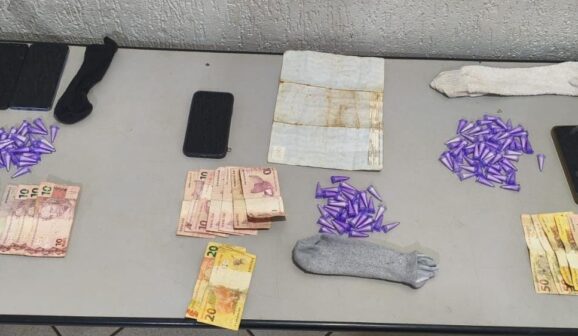 Polícia Militar prende três durante ação de combate ao tráfico (Foto: O Diário de Barretos)
