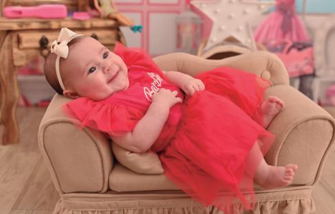 Cecília completa 3 meses
