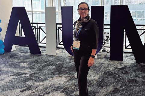 Médica Andrea Correa participou da Convenção Anual AIUM 2026