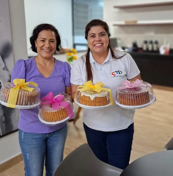 Monique Polli foi uma das responsáveis por adoçar os momentos especiais do Arraiá