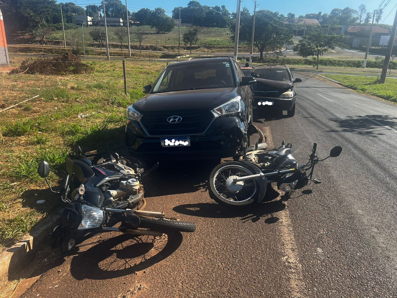 Acidente deixa dois feridos na avenida Mohamud Mustafá Issa