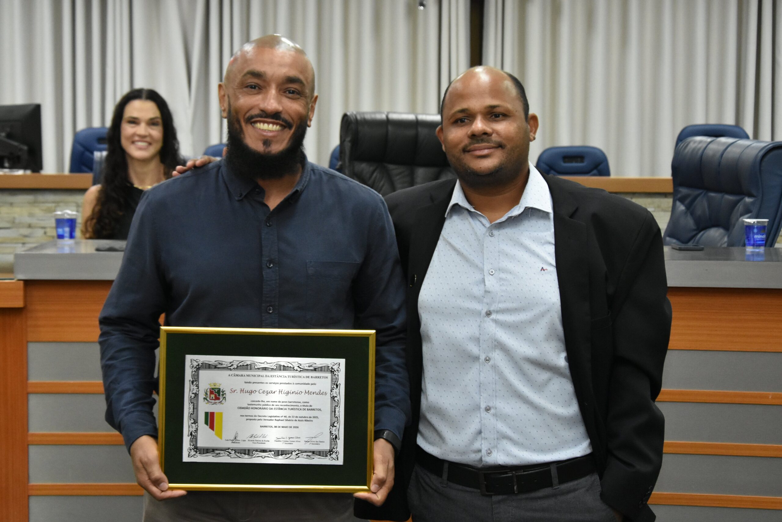 Câmara homenageia mestre de jiu-jitsu com título de cidadão