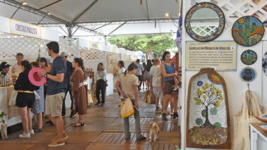 Mais de 30 expositores de artesanato participaram do Revelando SP no Recinto