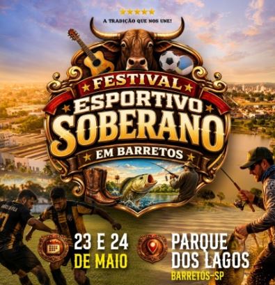 Secretaria convida para Festival Esportivo Soberano no final de semana