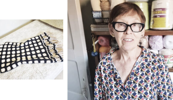 Artesã transforma linhas e memórias em peças únicas