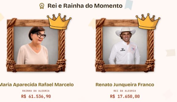 Maria Aparecida e Renato somaram maior arrecadação para Cidade de Maria na noite de segunda-feira (25), na abertura do concurso