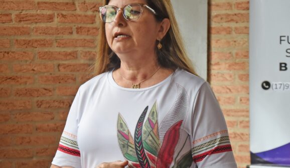 Roselaine Silva, presidente do Fundo Social de Barretos