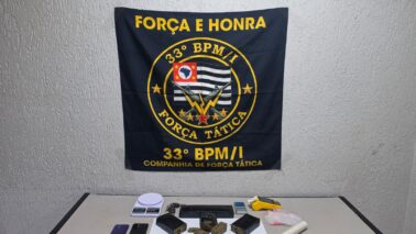 Polícia Militar detém dois e apreende mais de 2 kg de maconha (Foto: O Diário de Barretos)