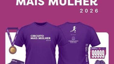 Teve início nesta terça-feira (23) as inscrições para o Circuito Mais Mulher, que está agendado para o dia 19 de julho. A primeira etapa da temporada 2026 tem 2 mil vagas disponíveis