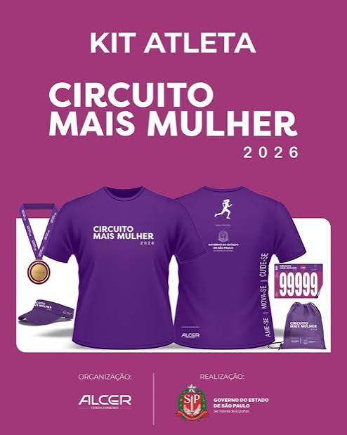 Circuito Mais Mulher de Barretos recebe inscrições