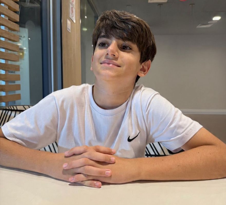 Fernando completou 13 anos