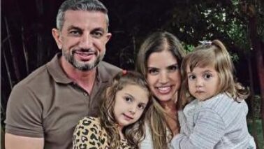 Michel Doummar ao lado da família
