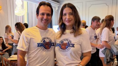 Ronaldo Daher e Márcia Fonseca