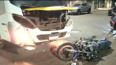 Motociclista fica gravemente ferido em acidente de trânsito (Foto: O Diário de Barretos)
