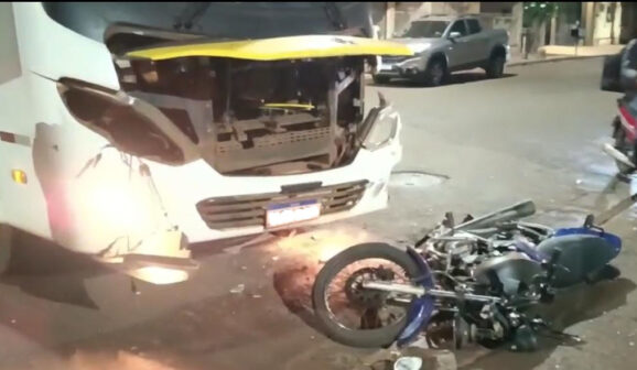 Motociclista fica gravemente ferido em acidente de trânsito (Foto: O Diário de Barretos)