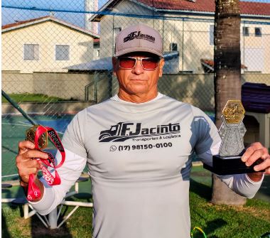 O triatleta José Sérgio Prudente de Oliveira Filho, o Cebola, disputou no último domingo (31), em Sorocaba, a 3ª etapa da Copa Interior.