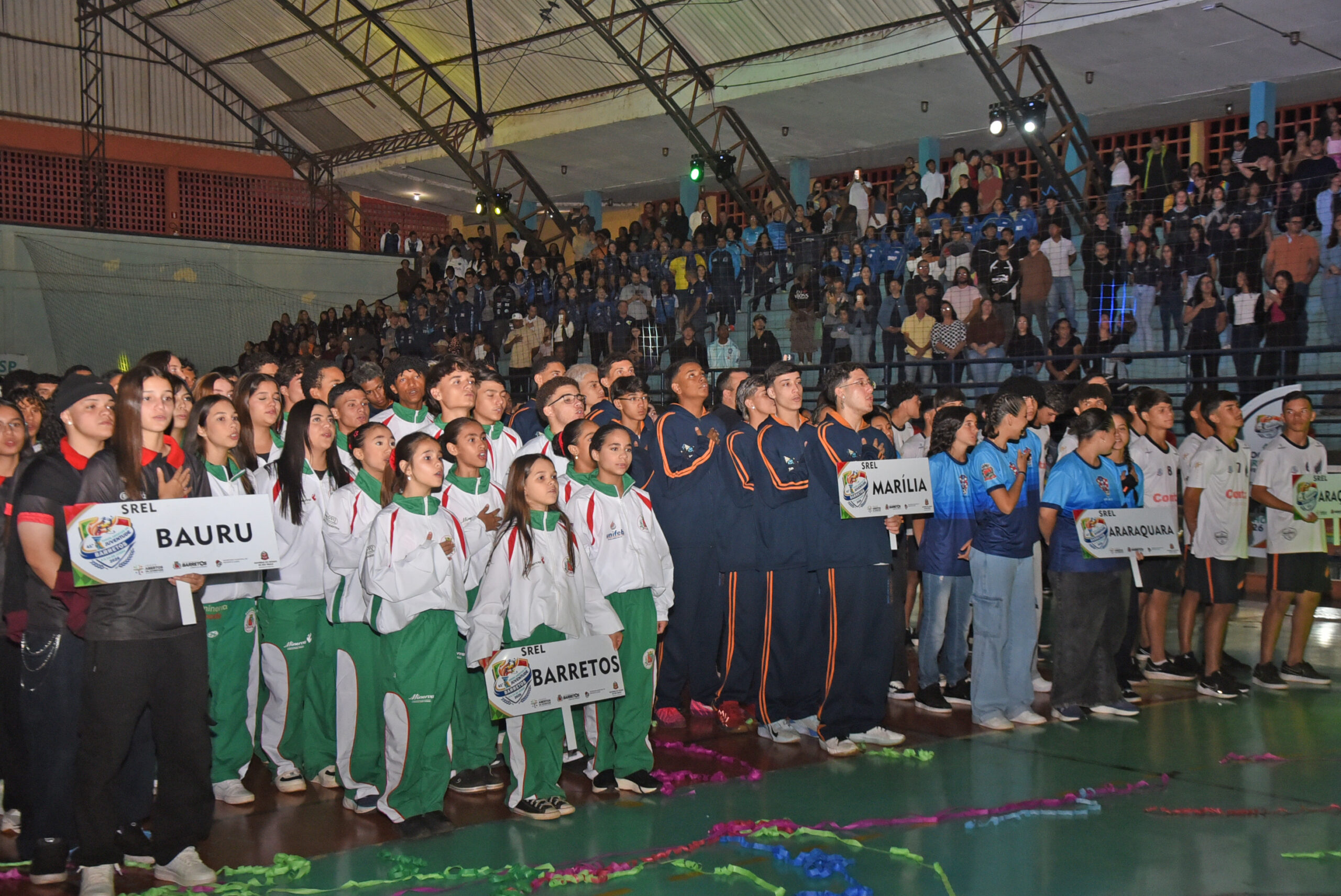 Jogos Abertos da Juventude têm início com participação de 160 delegações