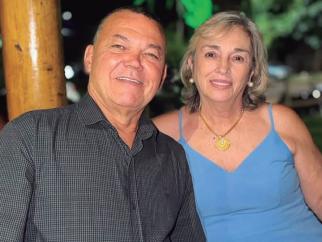Djair Corrêa e Tânia Rustice Corrêa celebram 40 anos de casamento