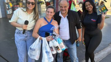 A cliente Renata participou da Blitz do GMB