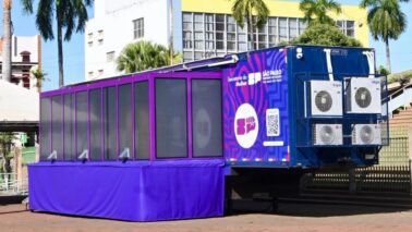 Região recebe estrutura itinerante de proteção às mulheres