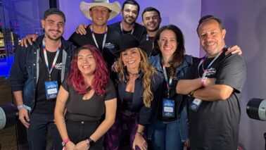 Integrantes do audiovisual e comunicação do Hospital de Amor