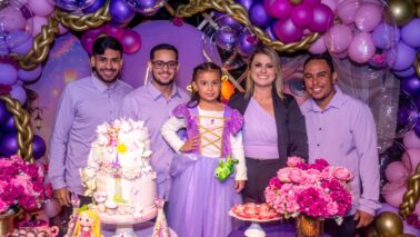 A pequena Maria Cecília celebrou seus 5 aninhos