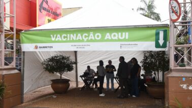 Ação contra a gripe imuniza 608 pessoas em dois dias