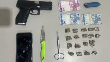 Polícia confirma prisão e apreensão de entorpecente (Foto: O Diário de Barretos) Polícia confirma prisão e apreensão de entorpecente (Foto: O Diário de Barretos)